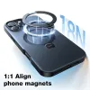 Torras Ostand Spin Back Cover Hülle mit MagSafe für Apple iPhone 16 - Schwarz 2