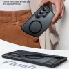 Torras Pstand Back Cover Hülle mit MagSafe für Samsung Galaxy S25 Ultra - Schwarz 6