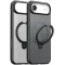 Torras Ostand Spin Back Cover Hülle mit MagSafe für Apple iPhone Air - Schwarz