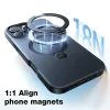 Torras Ostand Spin Back Cover Hülle mit MagSafe für Apple iPhone Air - Transparent 5