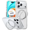 Torras Ostand Pro Back Cover Hülle mit MagSafe für Apple iPhone 17 Pro Max - Transparent 0