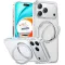 Torras Ostand Pro Back Cover Hülle mit MagSafe für Apple iPhone 17 Pro Max - Transparent