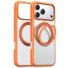 Torras Ostand Pro Back Cover Hülle mit MagSafe für Apple iPhone 17 Pro Max - Orange 1