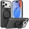 Torras Ostand R Fitness Back Cover Hülle mit MagSafe für Apple iPhone 17 Pro Max - Schwarz