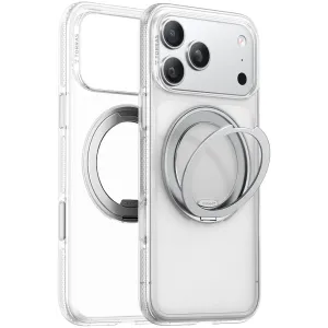 Torras Ostand R Fitness Back Cover Hülle mit MagSafe für Apple iPhone 17 Pro Max - Transparent