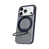 Torras Ostand R Fitness Back Cover Hülle mit MagSafe für Apple iPhone 17 Pro - Dunkelblau 2