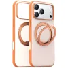 Torras Ostand R Fitness Back Cover Hülle mit MagSafe für Apple iPhone 17 Pro - Orange 1