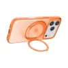 Torras Ostand R Fitness Back Cover Hülle mit MagSafe für Apple iPhone 17 Pro - Orange 6