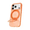 Torras Ostand R Fitness Back Cover Hülle mit MagSafe für Apple iPhone 17 Pro Max - Orange 6