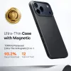 Torras SlimFit Back Cover Hülle mit MagSafe für Apple iPhone 17 Pro - Schwarz 3
