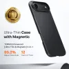Torras SlimFit Back Cover Hülle mit MagSafe für Apple iPhone Air - Schwarz 3