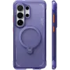 Torras Ostand Spin Air Back Cover Hülle mit MagSafe für Samsung Galaxy S26 Ultra - Dunkelviolett 0