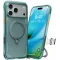 Torras Ostand Spin Air Back Cover Hülle mit MagSafe für Apple iPhone 17 Pro - Glacier Sprint