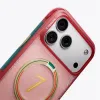 Torras Ostand Q3 Air Back Cover Hülle mit MagSafe für Apple iPhone 17 Pro - Wave of Passion 2